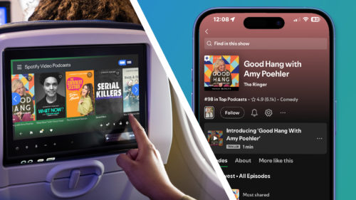 Spotify fans just got another free in-flight upgrade, thanks to this Starlink and United Airlines collab