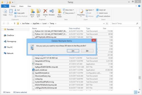 Remove Temporary Files in Windows Easily