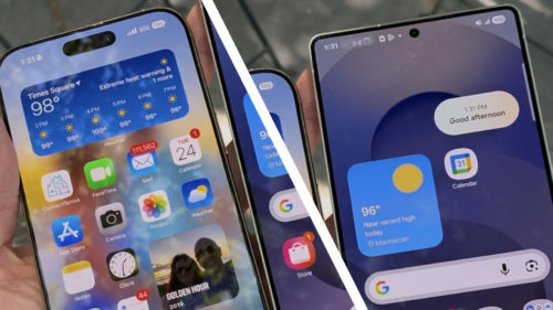 I took the Samsung Galaxy S25 Ultra and iPhone 16 Pro Max out in a heat wave – here’s what happened