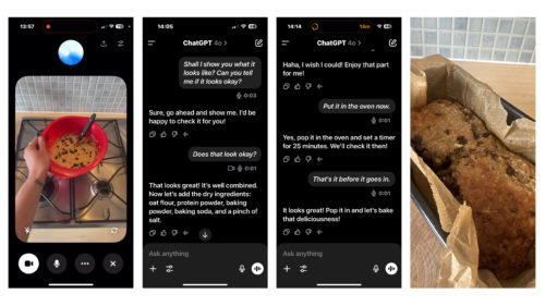 I tested ChatGPT Advanced Voice Mode’s sous-chef ability by baking banana bread – here’s how it went