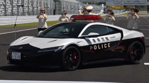 This Honda Supercar Now Serves In The Japanese Police Force, So Don’t Try To Outrun It