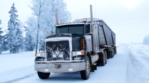 Why Do Semi-Trucks Cover Their Grilles In Winter?