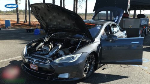 This Tesla Isn’t Electric – It’s Powered By A Chevy Big Block