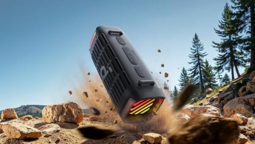 Anker’s new ultra-tough Bluetooth speaker has safety features for going really off-grid, and a self-cleaning trick borrowed from the Apple Watch