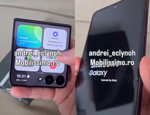 The Real device of Samsung Galaxy Z Flip7 foldable phone has been exposed