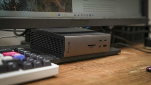I reviewed the CalDigit TS5 Plus+ and it’s the fastest docking station I’ve ever used