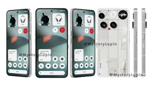 Nothing Headphone (1) Headphones/Phone (3) mobile phone renderings exposed again
