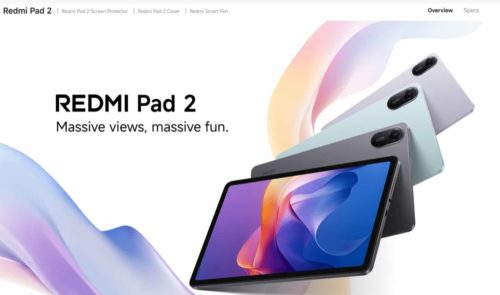 Xiaomi REDMI Pad 2 makes its debut: 2.5K high-brightness screen and 9000mAh battery