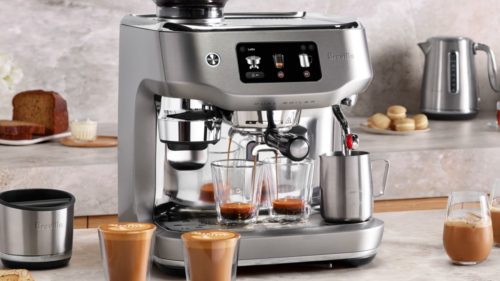 Breville’s new espresso machine can brew coffee and steam milk at the same time – and it’s eye-wateringly expensive