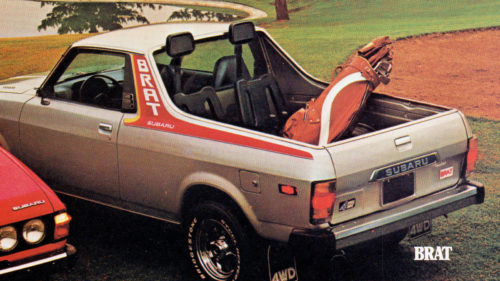 Why Did The Subaru BRAT Have Seats In The Truck Bed?