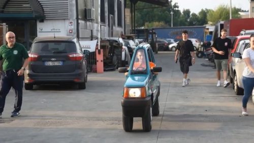 This Wild Fiat Might Be The World’s Thinnest Car – Here’s How It Works Under The Hood