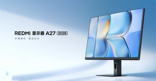 Xiaomi REDMI has Released the A27 2026 monitor, featuring 1080P 144Hz high refresh rate and 99% sRGB color gamut