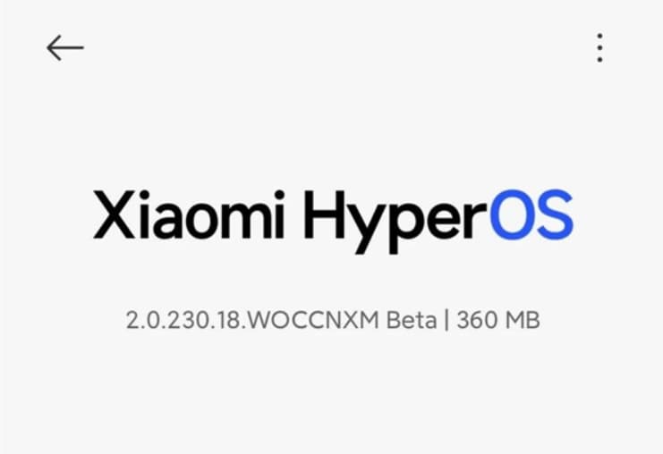 Xiaomi 15 has released HyperOS 2.0 Beta update: A new feature has been added