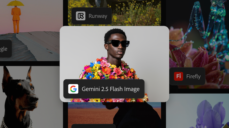 Adobe Firefly and Express are getting a Gemini AI boost that they hope will make your next ad campaign flashier than ever