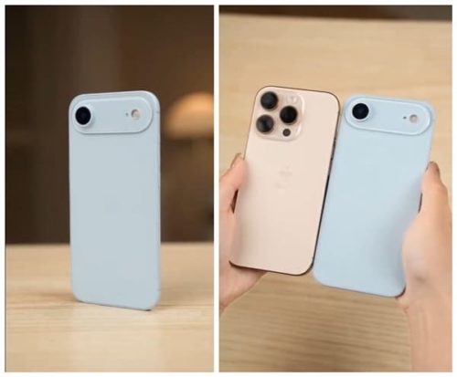 Apple’s new iPhone 17 Air model hands-on: Sky blue + ultra-thin design