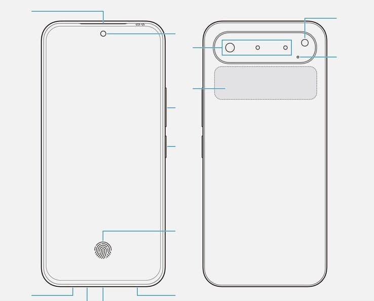 Sketches of Nubia Air mobile phones have been exposed, emulating the design of Apple’s iPhone 17 Air