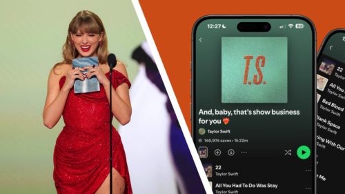 Taylor Swift debuts on New Heights and is wearing these Sony headphones that you can buy for under $100