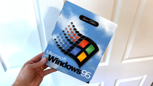 I was at the Windows 95 launch 30 years ago – I still can’t stop thinking about it