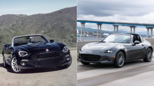 Is The Fiat 124 Just A Dressed-Up Miata? The Two Roadsters Compared
