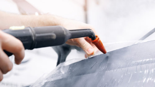 Why You Should Avoid The Compressed Air Method When Removing The Wrap On Your Car