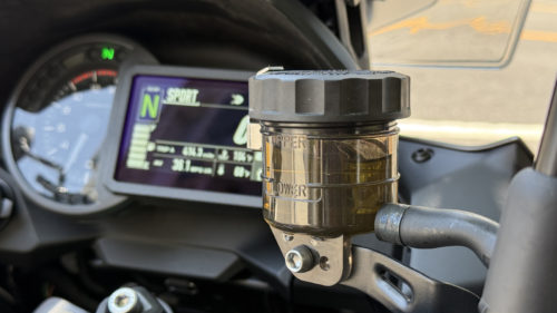 What Is The Liquid On Motorcycle Handlebars For?