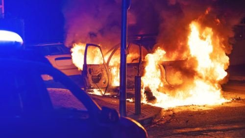 The Hard Battle Firefighters Face Putting Out Electric Vehicle Fires