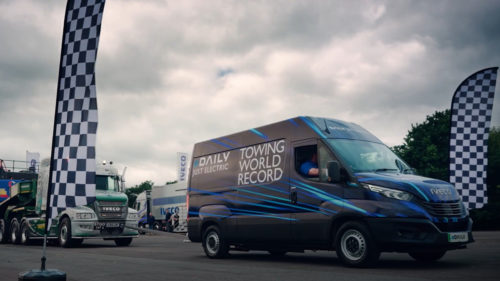 This EV Set A Guinness World Record For Towing (And It Pulled More Than 150 Tons)