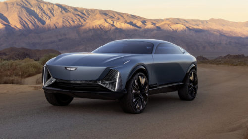 Cadillac’s New Rally SUV Concept Has Gullwing Doors, Light-Up Wheels & A Lot To Prove