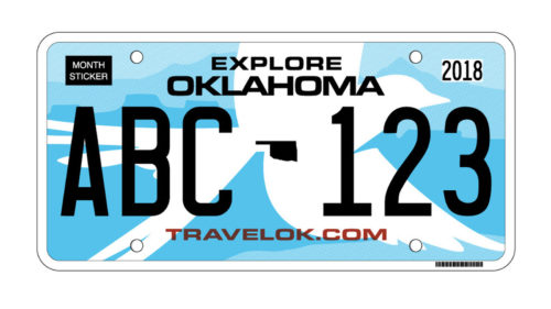 What Kind Of Bird Is On Oklahoma License Plates?
