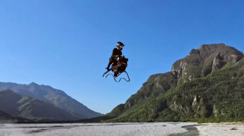 The Real-Life Flying Motorcycle That You Can Actually Own Yourself