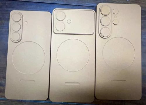Aluminum Plates of Samsung Galaxy S26 series Mobile Phones Exposed