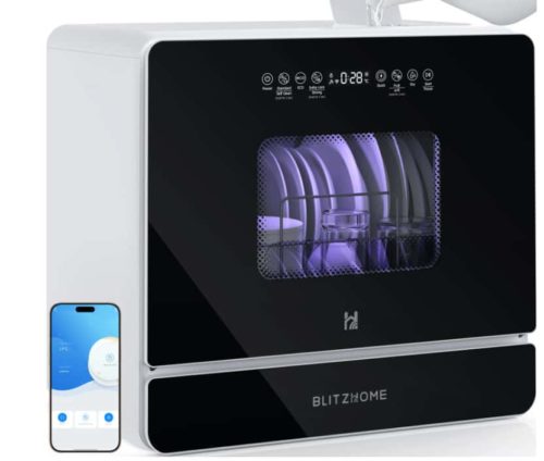BlitzHome BH-6-CDW1 Review: Is This Smart Portable Dishwasher the Solution for Small-Space Living?