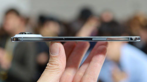 I tried and failed to break Greg Joswiak’s iPhone Air, and I think he’s OK with that