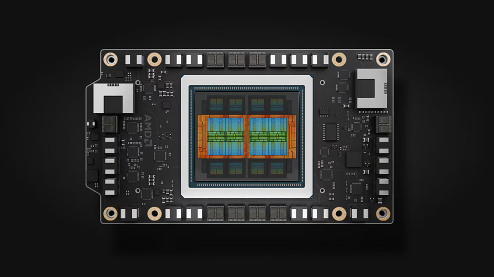 AMD revealed more about its 128-GPU MI355X DLC rack and plans for the MI400 making its appearance next year