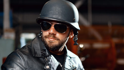 Why Do Some Bikers Wear German Helmets?