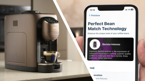 Lavazza’s smart new coffee machine automatically adjusts its settings to suit your beans – and it looks stunning too