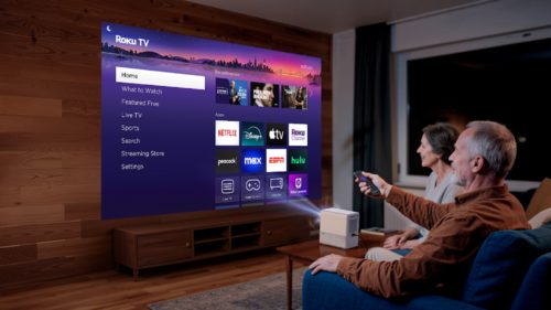 The first Roku-powered portable projector is here, and you won’t believe how cheap it is