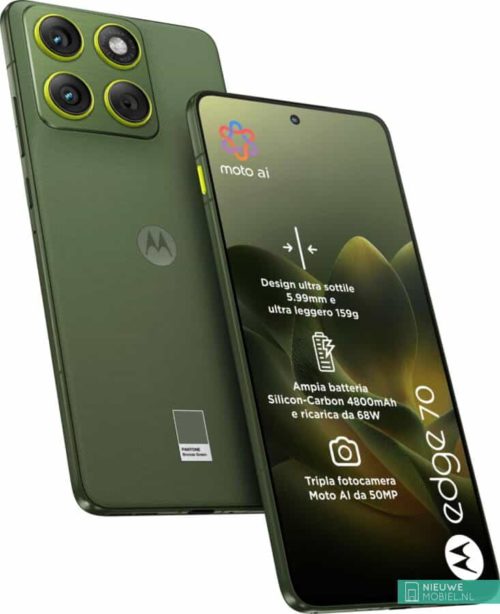 MOTOROLA’s thinnest phone, Edge 70, has been exposed: 5.99mm, 4800mAh battery