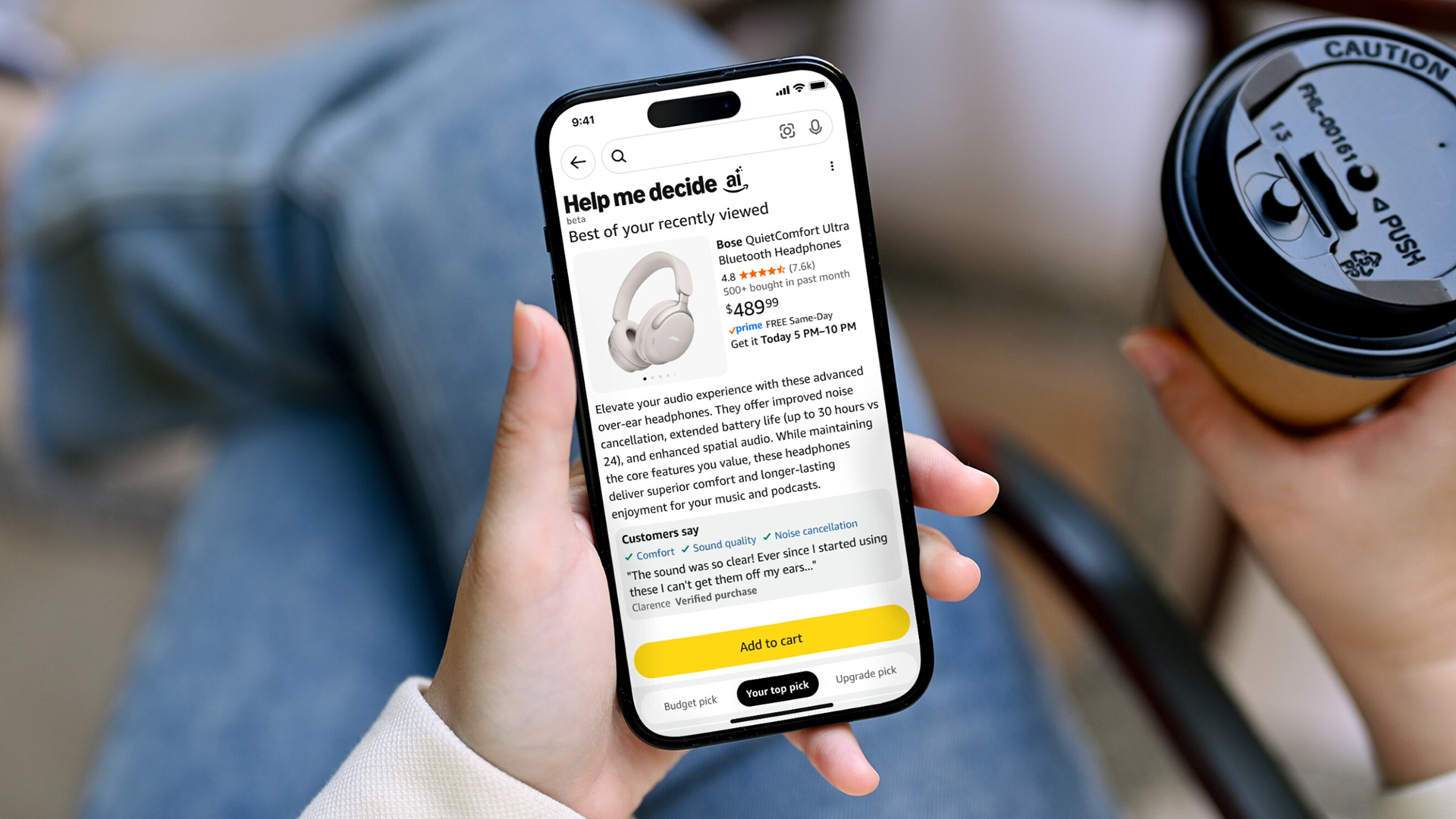 Amazon’s new Help Me Decide button picks what you were going to buy anyway – just faster