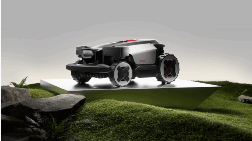 There’s no such thing as a no-mow zone for this all-terrain lawn care robot