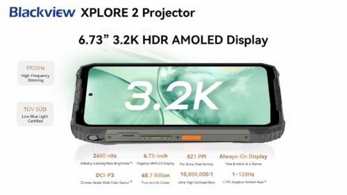 Limited Time Offer – Save $180 for 15 Days! World’s First 3.2K 5G Rugged Flagship with Built-in High-Precision Projector – Blackview XPLORE 2 Projector Officially Launched Globally