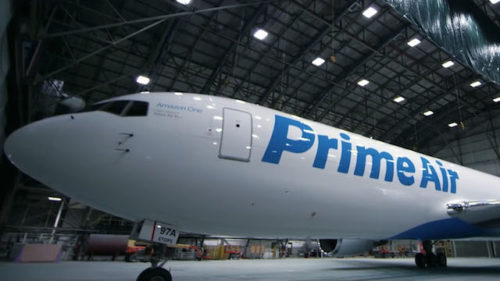 Amazon reveals its first delivery plane – meet Amazon One