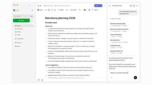 Evernote unveils its biggest update yet- and unsurprisingly there’s AI involved