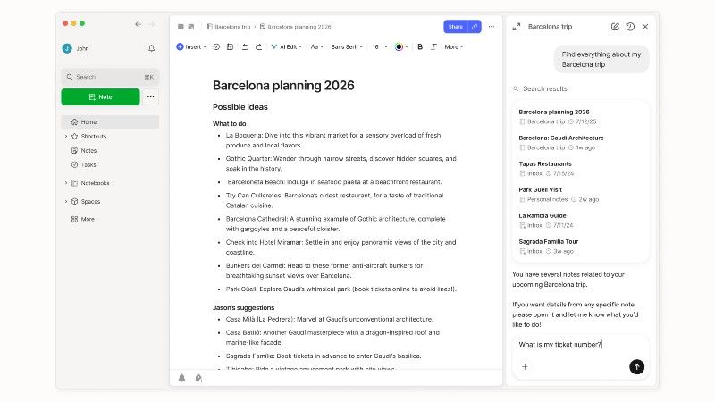 Evernote unveils its biggest update yet- and unsurprisingly there’s AI involved