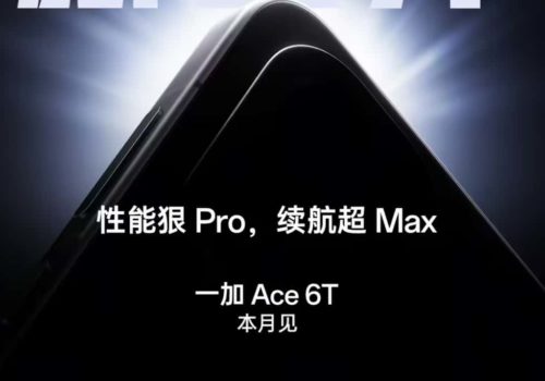 Oneplus Ace 6T Officially Announced to be Unveiled this Month to Feature Snapdragon 8 Gen5