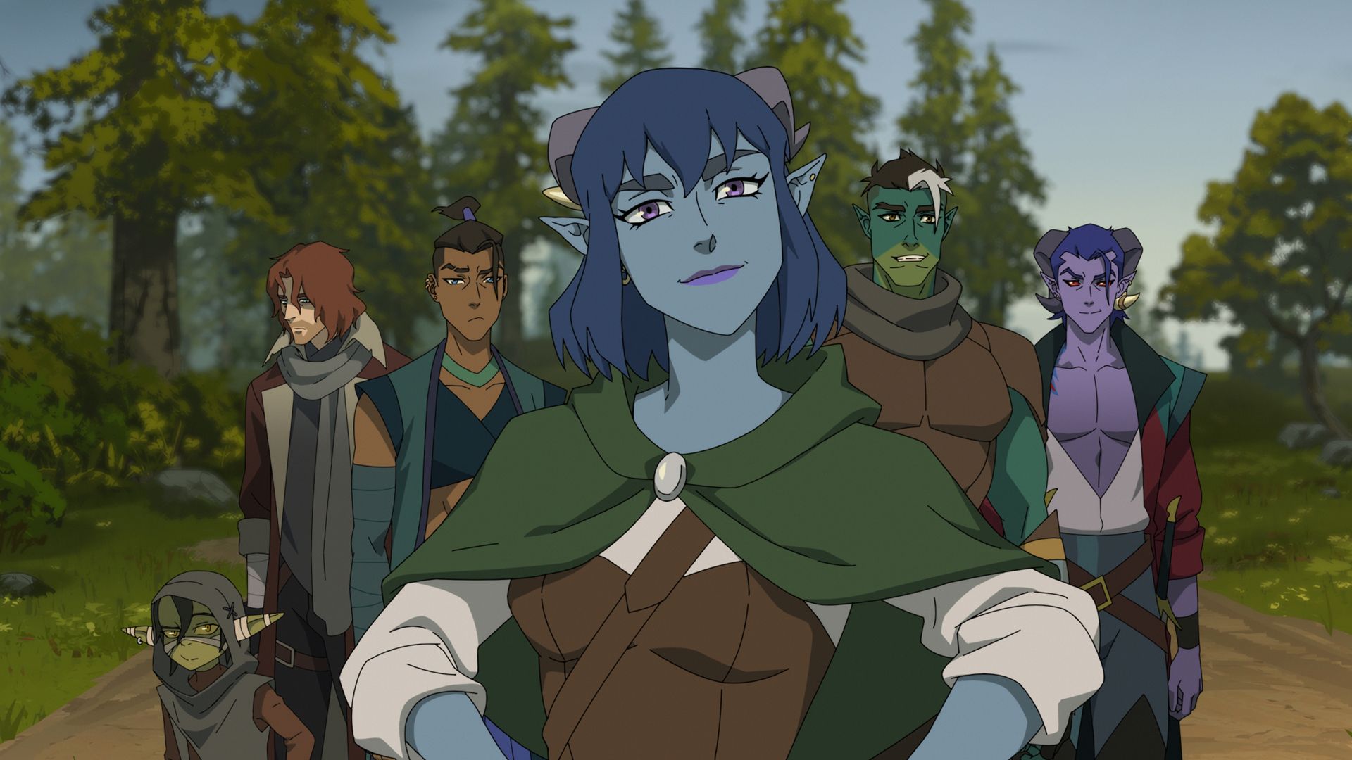 What is the release date for The Mighty Nein episodes 1 to 3 on Prime Video?