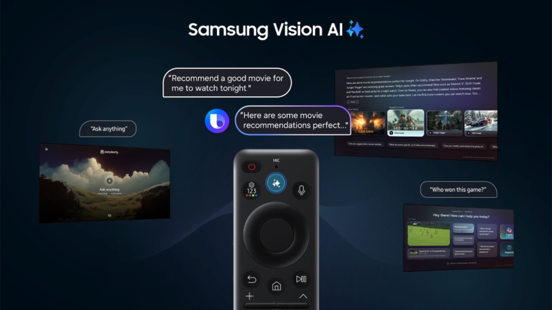 Your Samsung TV just got a personality – and it knows what you’re watching, what you need, and when to talk