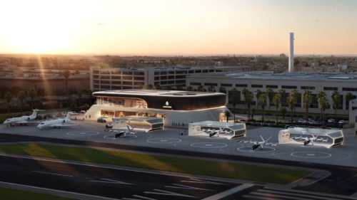 Flying Taxis Are Taking Over This CA Airport Just In Time For The Olympics