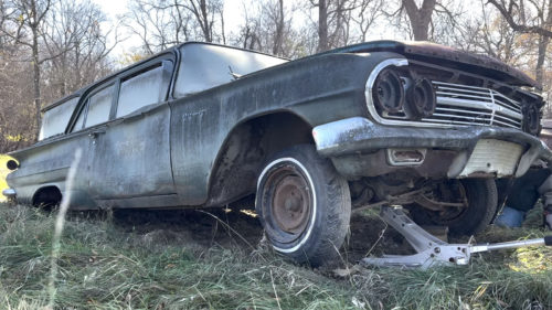 YouTuber Finds A Chevy In A Field – It’s An Ultra-Rare Government Ride