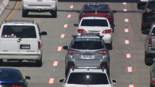 Have You Seen Orange Lines On The Freeway? Here’s What They Mean